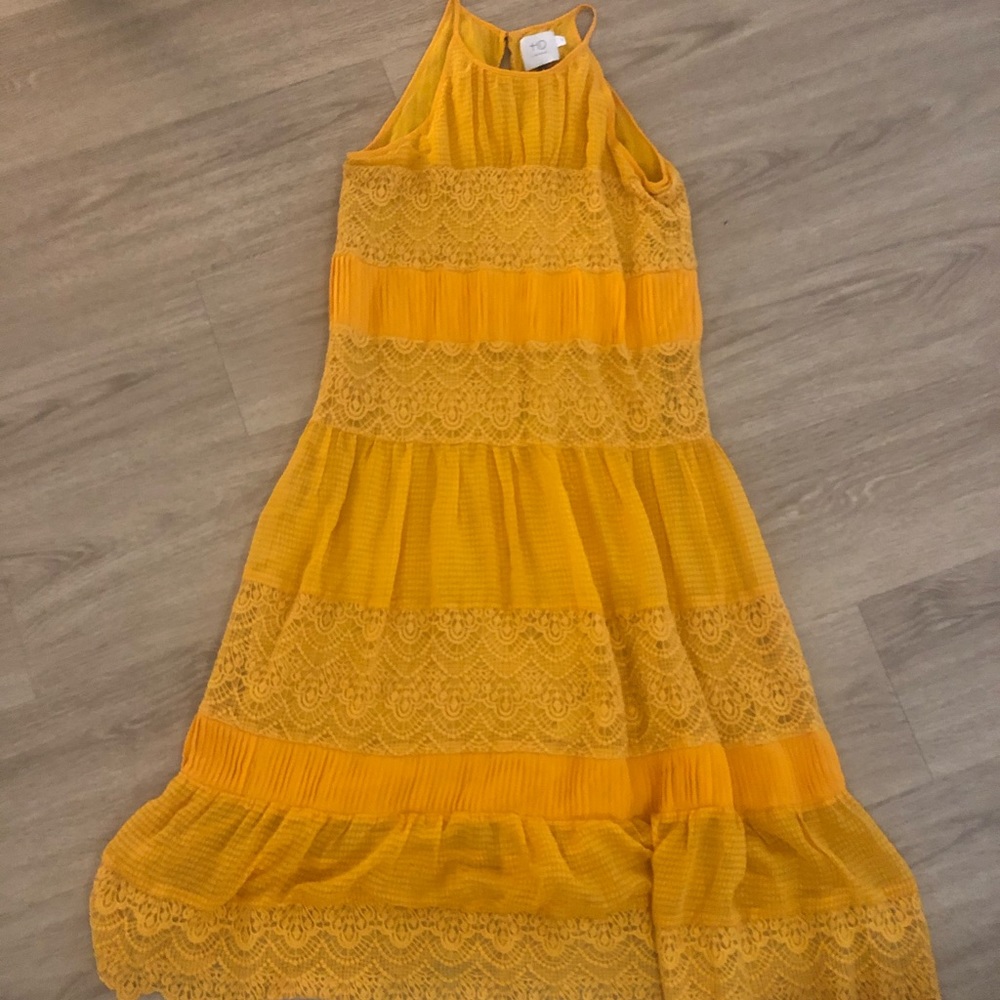 Anthropologie Petite Midi Dress NWOT